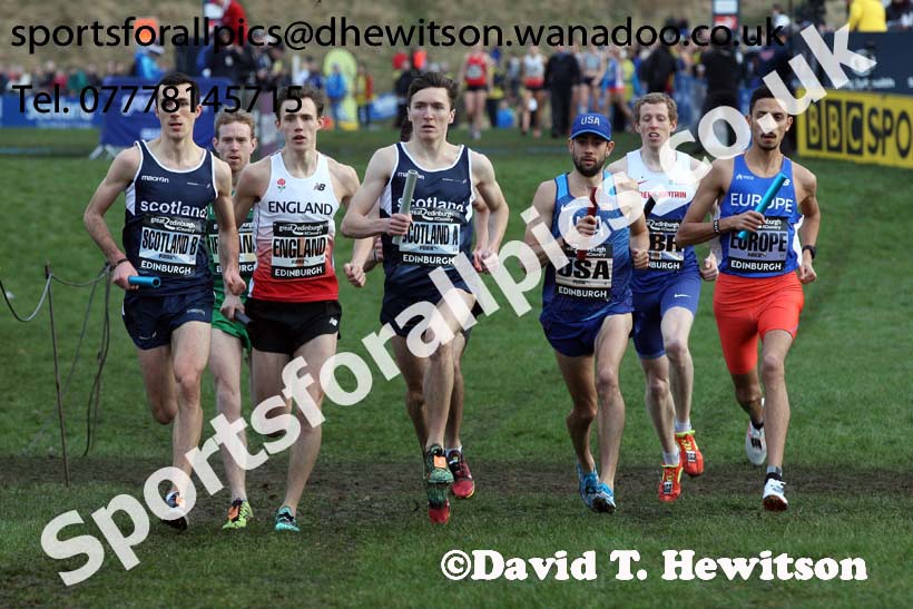 Stewart Cup International Relay, 2017 Great Edinburgh Cross Country. Photo: David T. Hewitson/Sports for All PIcs